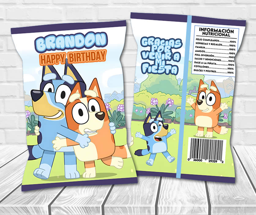 Bluey Chip Bag