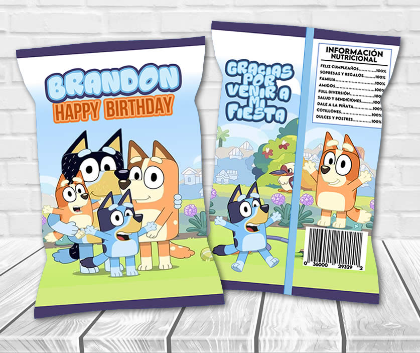 Bluey Chip Bag