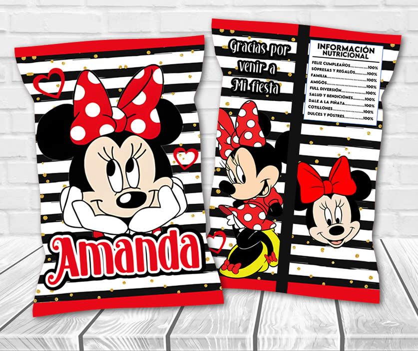 Minnie Mouse Chip Bag