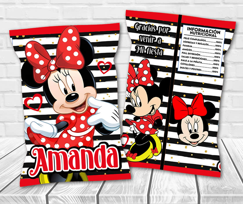 Minnie Mouse Chip Bag