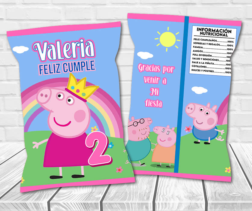 Peppa Pig Chip Bag