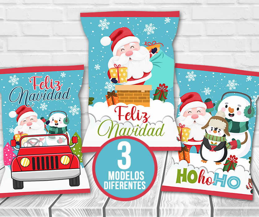 Navidad Chip Bag