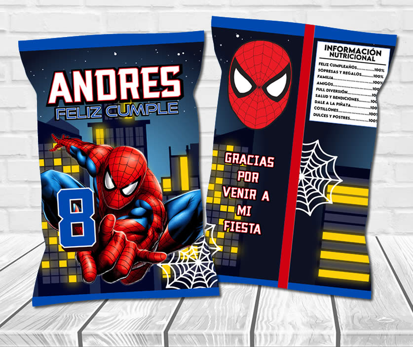 Spiderman Chip Bag