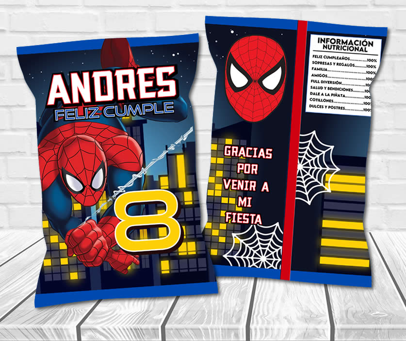 Spiderman Chip Bag