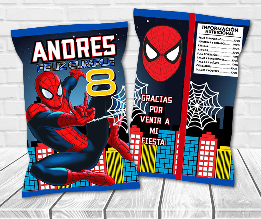 Spiderman Chip Bag