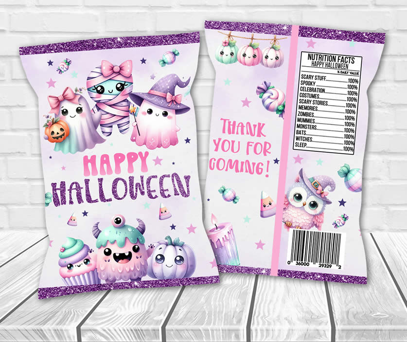Halloween Chip Bag