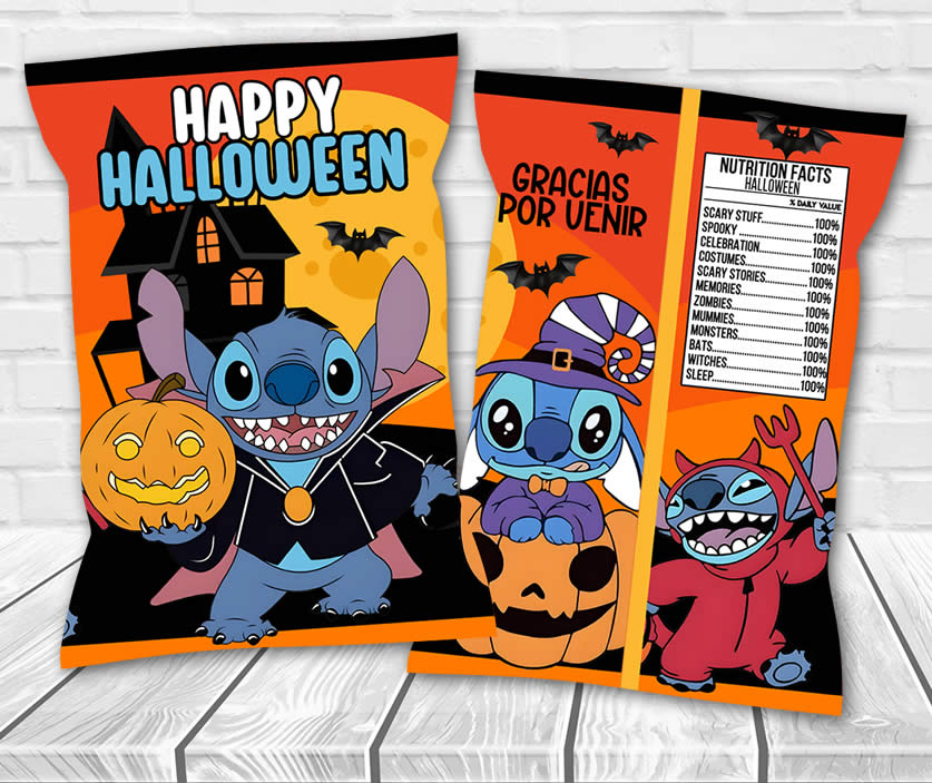 Halloween Chip Bag