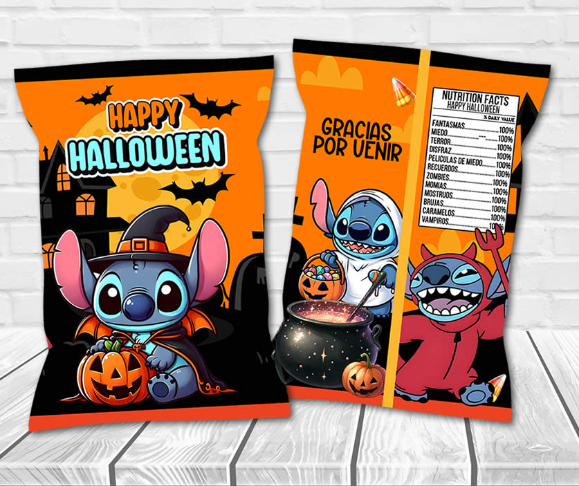 Halloween Chip Bag