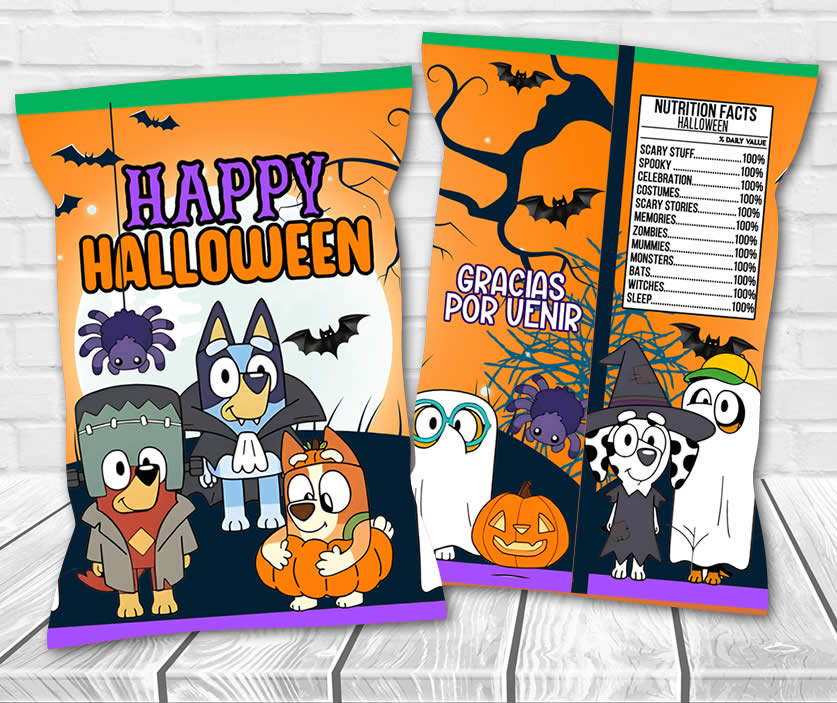Halloween Chip Bag