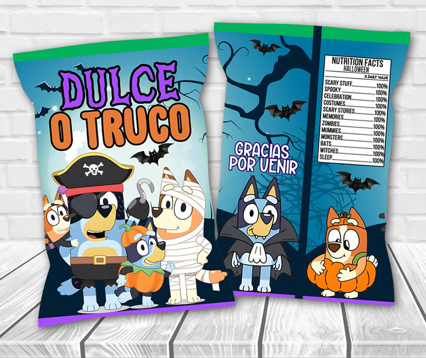 Halloween Chip Bag
