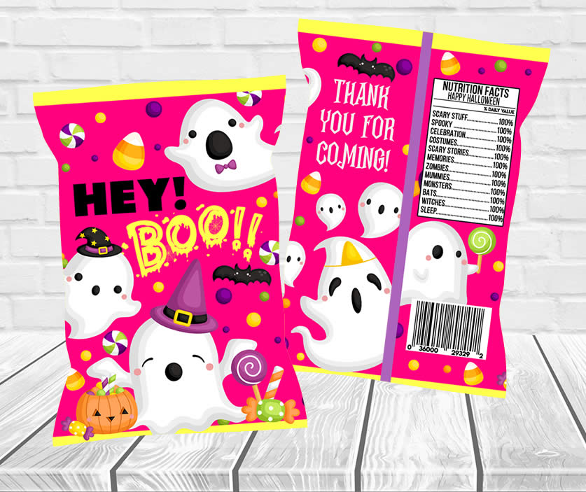 Halloween Chip Bag